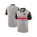 �ʥ��� ����� �ȥåץ� ��� Men's Gray/Black Ohio State Buckeyes Vapor Performance Polo Shirt Gray, Black