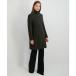 ϥ 㥱åȡ֥륾  ǥ Women's Stand-Collar Button-Front Coat Olive