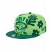 ˥塼 ˹ ꡼  Men's Light Green New York Jets Leafy 9FIFTY Snapback Hat Light Green