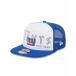 ˥塼 ˹ ꡼  Men's White, Royal New York Giants Banger 9FIFTY Trucker Snapback Hat White, Royal