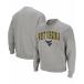 ���������� �ѡ��������������åȥ���� �������� ��� Men's West Virginia Mountaineers Arch and Logo Crew Neck Sweatshirt Heather Gray
