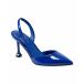 ޡեå㡼 ѥץ 塼 ǥ Women's Hadya Pointy Toe Stiletto Slingback Pumps Blue Patent