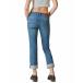 å֥ ǥ˥ѥ ܥȥॹ ǥ Women's Mid-Rise Sweet Crop Cuffed Jeans Gemini