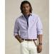 ե  ȥåץ  Men's Classic-Fit Gingham Oxford Shirt Aix Lavender Nevis