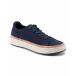  ˡ 塼 ǥ Women's Knight Knit Lace-Up Sneakers Navy