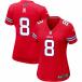 ʥ ˥ե ȥåץ ǥ Buffalo Bills Nike Women's Alternate Custom Game Jersey Red
