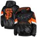  㥱åȡ֥륾   San Francisco Giants Starter Force Play II HalfZip Hooded Jacket Black