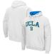  ѡåȥ   UCLA Bruins Colosseum Arch & Logo 3.0 Pullover Hoodie White