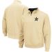  ѡåȥ   Vanderbilt Commodores Colosseum Tortugas Logo QuarterZip Jacket Gold