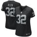 ʥ ˥ե ȥåץ ǥ Marcus Allen Las Vegas Raiders Nike Women's Game Retired Player Jersey Black