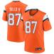 ʥ ˥ե  Denver Broncos Nike Custom Game Jersey Orange