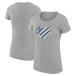 Х󥯥 T ȥåץ ǥ Tampa Bay Lightning GIII 4Her by Carl Banks Women's Heart TShirt Heather Gray