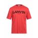 LANVIN Х T ȥåץ  T-shirts Tomato red