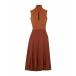 ȥꥢ ٥å ԡ ȥåץ ǥ Midi dresses Brown