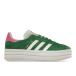 adidas ���ǥ����� ��ǥ����� ���ˡ����� adidas Gazelle Bold Green Lucid Pink (Women's) �ڥ����� US_9(26.0cm)��