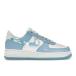 Nike �ʥ��� ��ǥ����� ���ˡ����� Nike Air Force 1 Low Nail Art White Blue (Women's) �ڥ����� US_W_10 ��