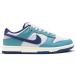 Nike �ʥ��� ��ǥ����� ���ˡ����� Nike Dunk Low Teal Nebula Deep Royal (Women's) �ڥ����� US_7(24.0cm) ��