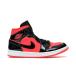 Jordan 硼 ǥ ˡ Jordan 1 Mid Hot Punch Black (Women's) ڥ US_W_10