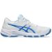 ASICS å ǥ ˡ ASICS Netburner Professional FF 4 White Blue Coast (Women's) ڥ US_W_10.5