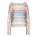 MISSONI �ߥå����� T����� �ȥåץ� ��ǥ����� Tops Orange