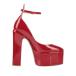 VALENTINO GARAVANI �������ƥ��� ����������� �ѥ�ץ� ���塼�� ��ǥ����� Pumps Red