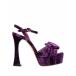 FRANCESCO SACCO �ե��������� ���å� ������� ���塼�� ��ǥ����� Sandals Purple