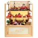 [ all goods P10%] sales SALE doll hinaningyo . month hinaningyou . three step decoration three step shelves decoration 7 person decoration put on attaching .. mountain .. poetry three . parent ... flat cheap three . woman . person attaching h063-k-5924 D-3