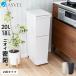  waste basket stylish kitchen minute another [ limitation color ] 2 step slim 38 liter pedal as bell ASVEL 2 minute another vertical 38L high capacity cover attaching . source litter trash can 