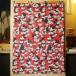  Mickey Vintage sheet cloth USA red remake total pattern 