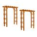  натуральное дерево производства арка 2 шт. комплект сборка тип Flex Pergola FLPG-R1900-2P ширина 1905x глубина 610x высота 2030mm дом стиль 