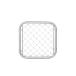  забор GALVANIZED FENCE ширина 600x глубина 32x высота 600mm Dulton 