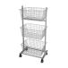 ���b�N �g���� WIRE RACK WITH CASTORS ��445x���s310x����900mm �_���g��