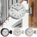 wall часы двусторонний часы стена настенные часы Dulton двусторонний wall часы 170D S624-659 диаметр 20.5cm простой современный in пыль настоящий 