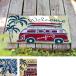 ko year коврик welcome Hawaiian si- боковой ( ho n автобус ) коврик перед дверью 60×40cm плюмерия tiare wagen bus здесь cocos nucifera интерьер Hawaiian смешанные товары 
