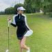 [ предварительный заказ товар ] Golf одежда верх и низ в комплекте выставить Golf мода юбка в складку длинный рукав tops весна лето осень мини-юбка спорт одежда женский 