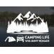  Jimny Nomado JC74W CAMPING LIFE With JIMNY NOMADE стикер L размер уличный кемпинг наклейка переводная картинка разрезные наклейки Jimny Nomado 