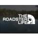 ���[�h�X�^�[ �X�e�b�J�[ THE ROADSTER LIFE �h�N���f�U�C�� ��16cm �A�g���GDOM �J�b�e�B���O�X�e�b�J�[ NA NB NC ND �p���f�B �V�[�� �f�J�[��