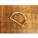  арка can 18mm Gold золотой D can кожа подключение металлические принадлежности держать рука сумка руль детали ремень кожа custom работа с кожей 23-18gd