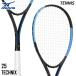 [ струна . сверху settled ] Mizuno MIZUNO Technics черный × голубой 63JTN67725 soft теннис ракетка 26SS