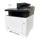  Kyocera A4 цветная многофункциональная машина ECOSYS M5526cdw Full color копирование FAX принтер сканер двусторонний печать настольный compact проводной LAN беспроводной LAN USB копировальный аппарат б/у 