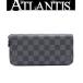 NEW!ルイヴィトン LOUIS VUITTON ユーティリティ ジッピーウォレット ヴェルティカル 長財布 ダミエ グラフィット N60355