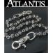 CHROME HEARTS Гиндза магазин Chrome Hearts Cross мяч #2 Old цепочка для бумажника длинный 2 зажим серебряный SV925
