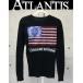  Гиндза магазин Chrome Hearts american флаг термический long T длинный рукав мужской size:S чёрный 