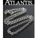CHROME HEARTS Гиндза магазин Chrome Hearts NE цепь колье 18 дюймовый мужской серебряный SV925 101484