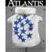 CHROME HEARTS Гиндза магазин прекрасный товар Chrome Hearts in voice имеется собака кашемир Star patch вязаный свитер size:M белый / голубой 102877