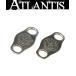 CHROME HEARTS Гиндза магазин Chrome Hearts SHOELACE колодка гонки 2 шт. комплект очарование мужской серебряный SV925 104928