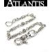 CHROME HEARTS Shinjuku магазин Chrome Hearts 1 зажим Cross мяч barrel цепочка для бумажника Short мужской серебряный SV925 31999