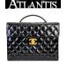  Chanel CHANEL matelasse портфель портфель эмаль pa палатка чёрный G металлические принадлежности 4 номер шт. [65185]