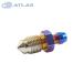 ��Star Bolt CNC���H �u���[�_�[�{���g M10 P1.0 �u�����{ �L�����p�[ �}�X�^�[�V�����_�[�Ȃ� PVD�`�^���R�[�g �q�[�g�`�^��