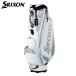 [12 день ограничение! максимальный 5,000 иен скидка купон!] Dunlop Srixon GGC-S166 Cart caddy bag белый × серебряный 